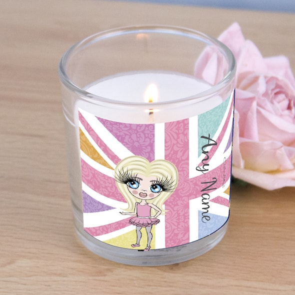 ClaireaBella Girls Union Jack Scented Candle - Image 2