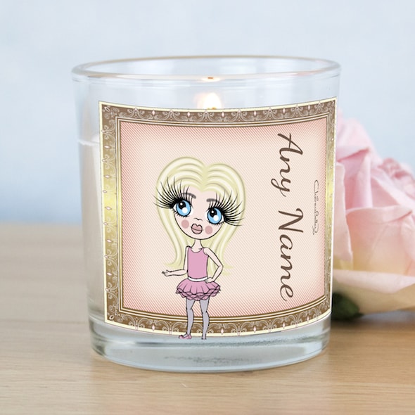 ClaireaBella Girls Golden Vintage Scented Candle - Image 1