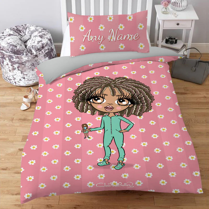 ClaireaBella Girls Personalised Lazy Daisy Bedding