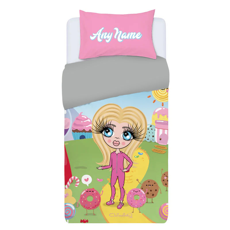 ClaireaBella Girls Personalised Sweet Dreams Bedding