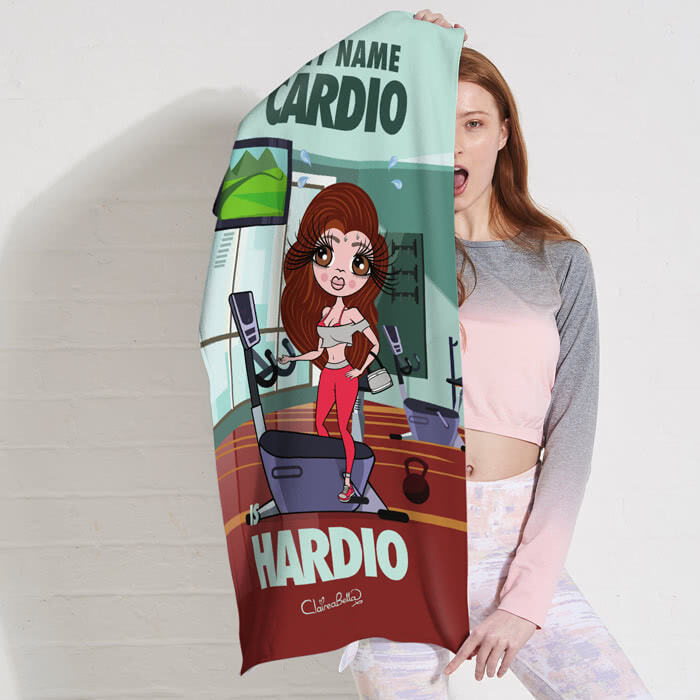 ClaireaBella Cardio Hardio Gym Towel