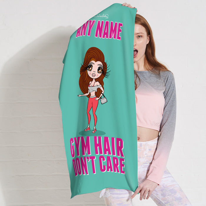 ClaireaBella Gym Hair Dont Care Gym Towel