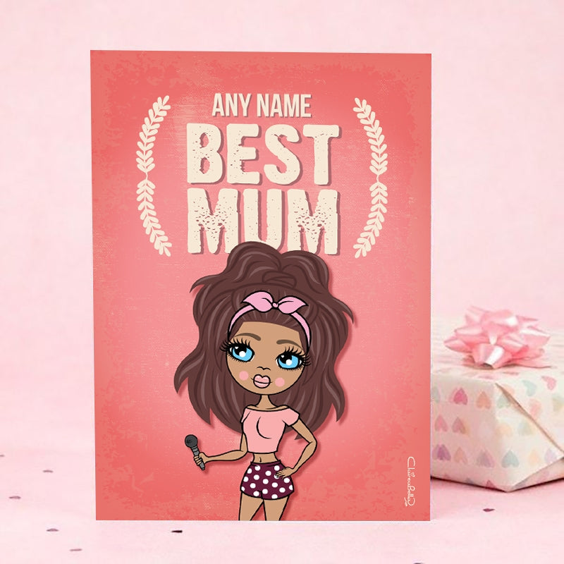 ClaireaBella Personalised Best Mum Card - Image 3