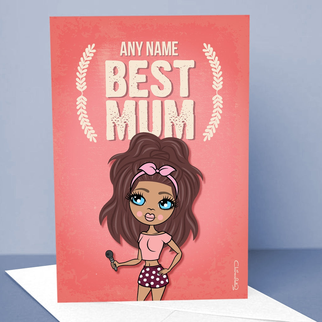 ClaireaBella Personalised Best Mum Card - Image 4
