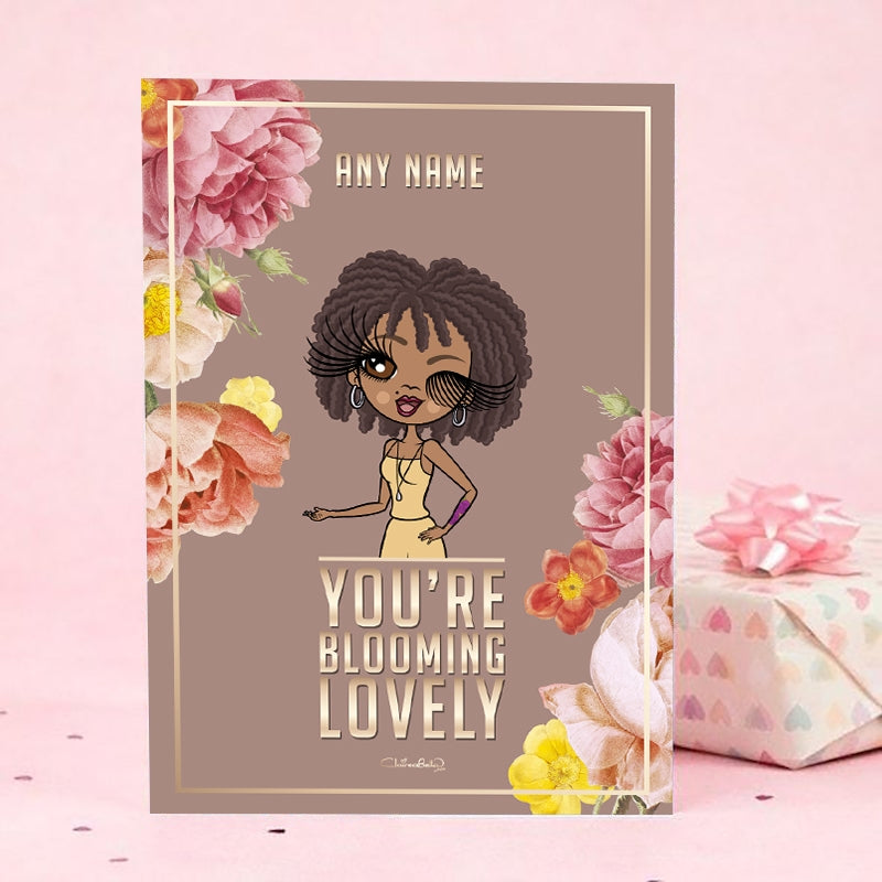 ClaireaBella Personalised Blooming Lovely Card - Image 1