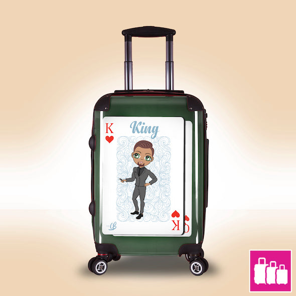 MrCB King of Hearts Suitcase - Image 1