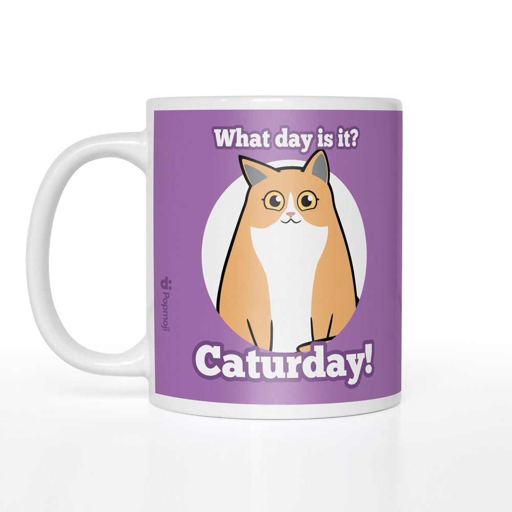 Personalised Cat It's Caturday Mug - Image 1