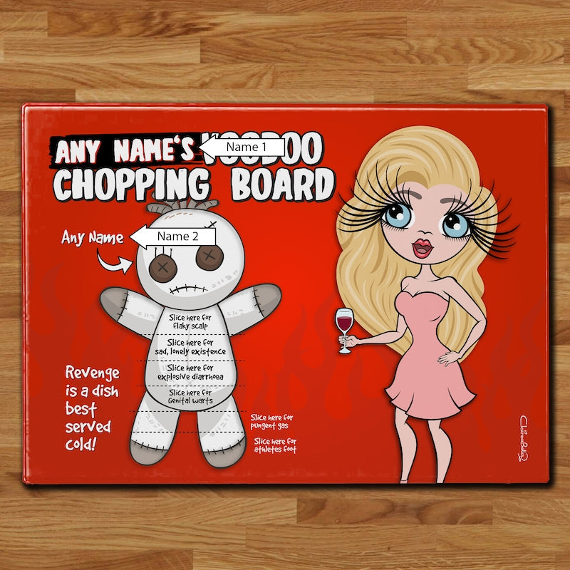 ClaireaBella Glass Chopping Board - Voodoo - Image 3