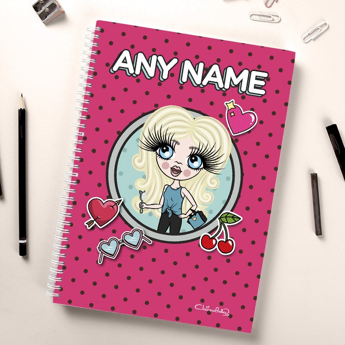 ClaireaBella Girls Dotty Notebook - Image 3