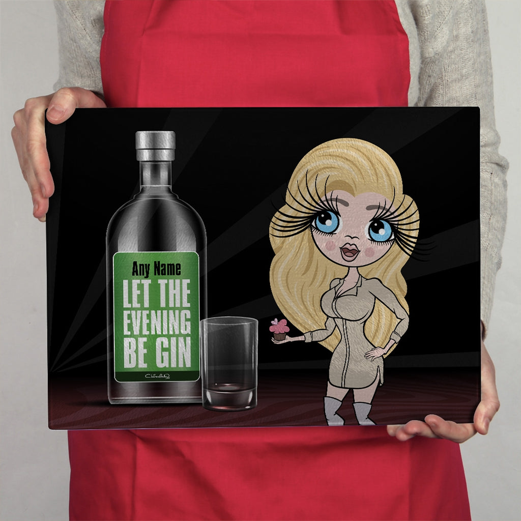 ClaireaBella Landscape Glass Chopping Board - Evening - Image 2