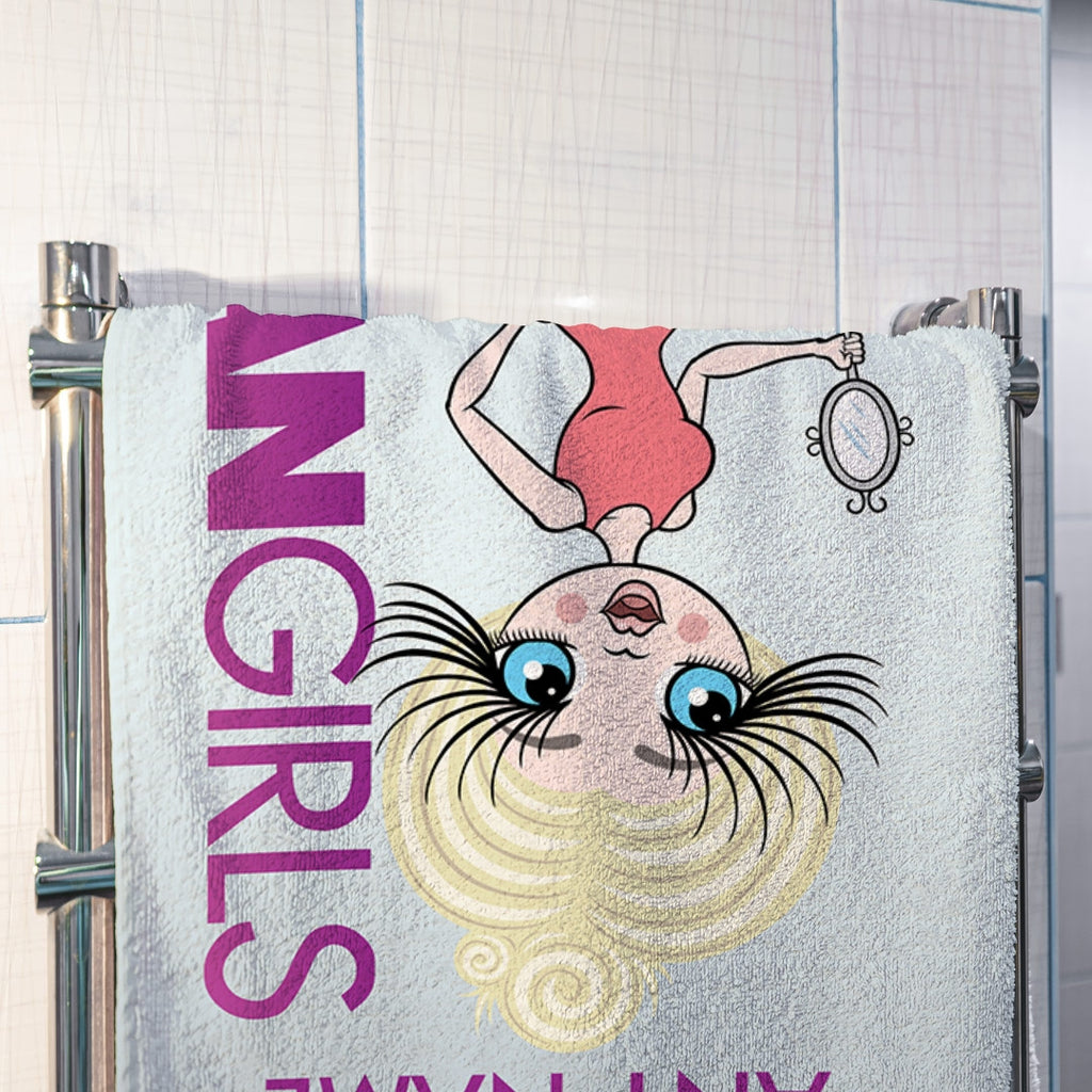 ClaireaBella Clean Girls Hand Towel - Image 4