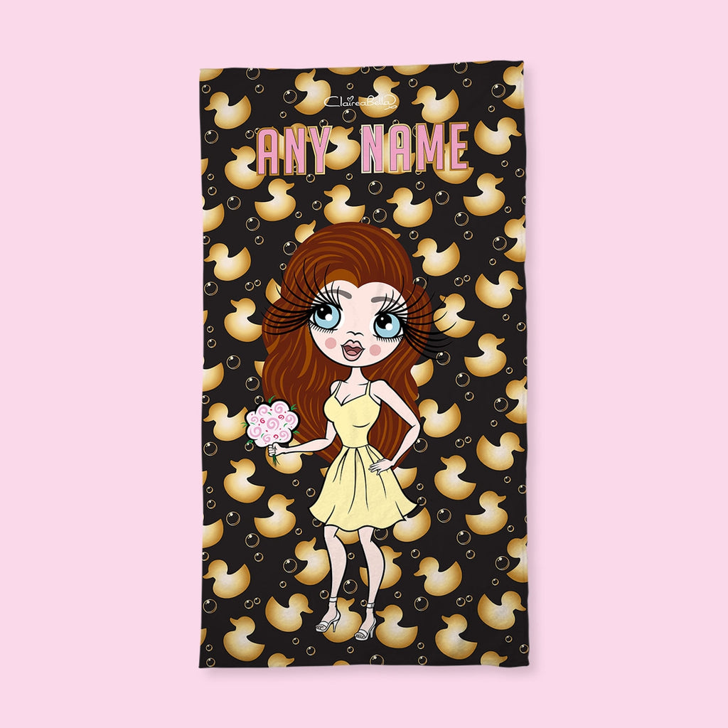 ClaireaBella Duck Print Hand Towel - Image 1