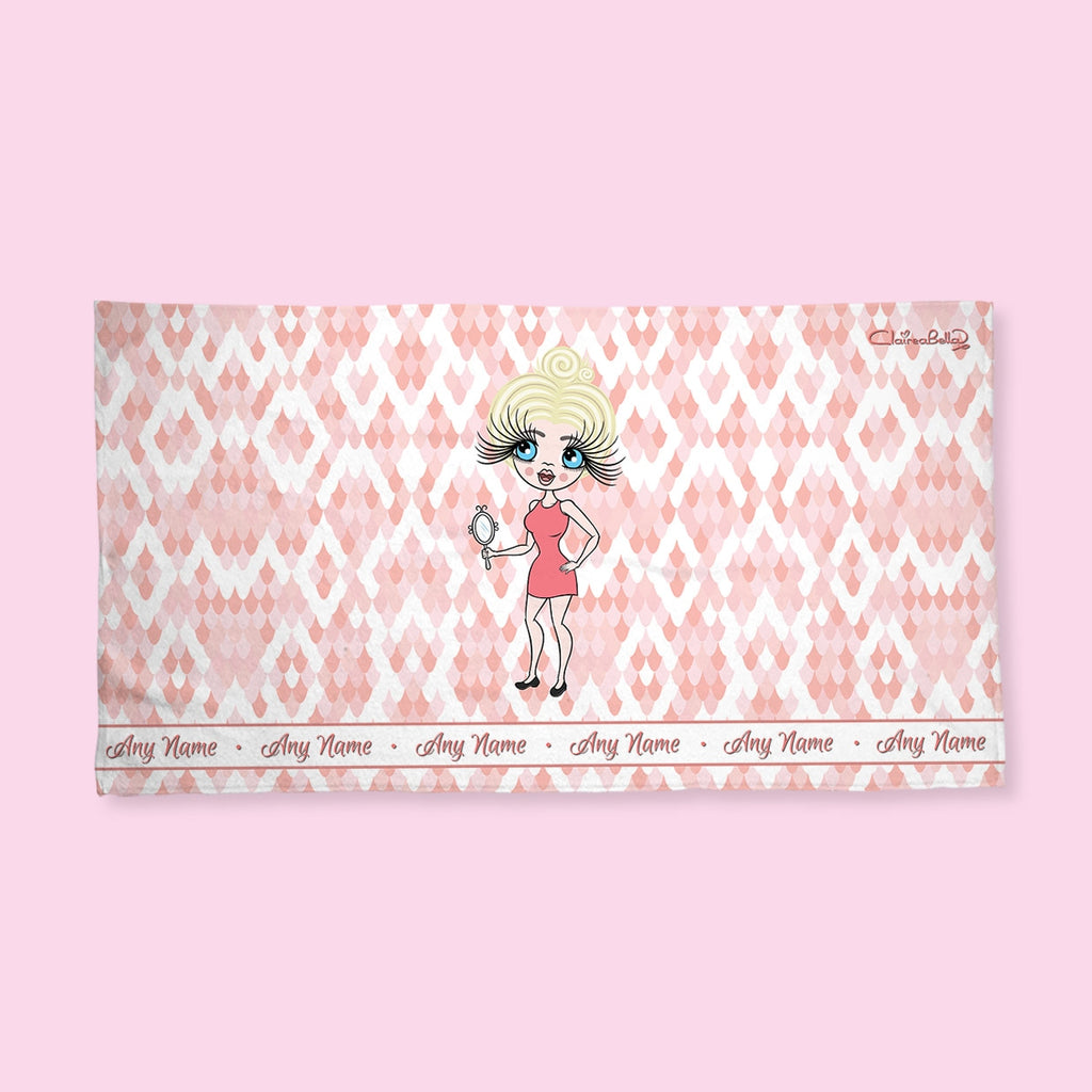 ClaireaBella Sparkle Scale Print Hand Towel - Image 1