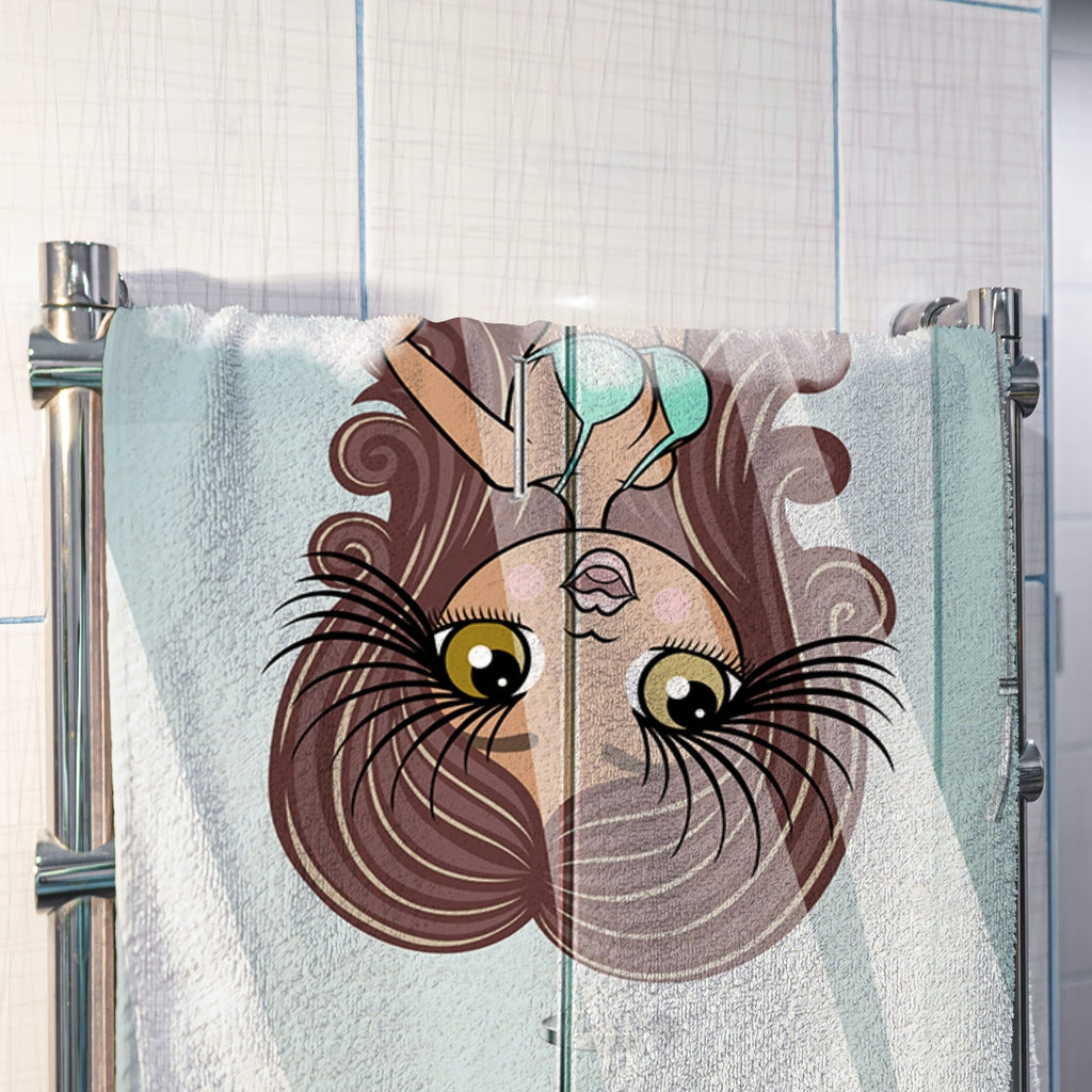 ClaireaBella Shower Steam Hand Towel - Image 3