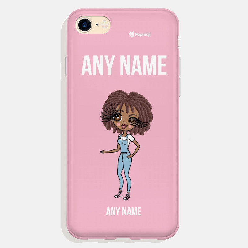 ClaireaBella Personalised Pink Power Phone Case - Image 1