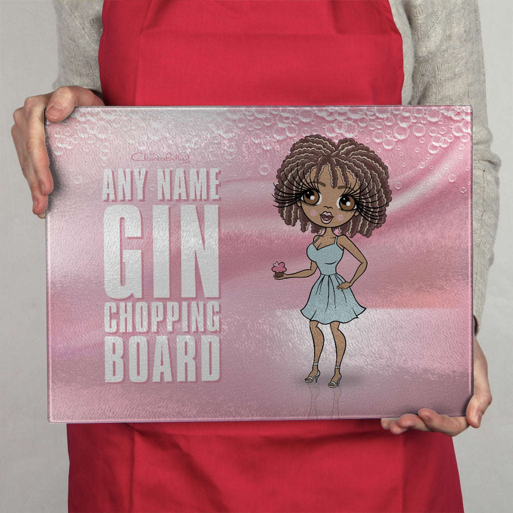ClaireaBella Landscape Glass Chopping Board - Pink Gin - Image 4