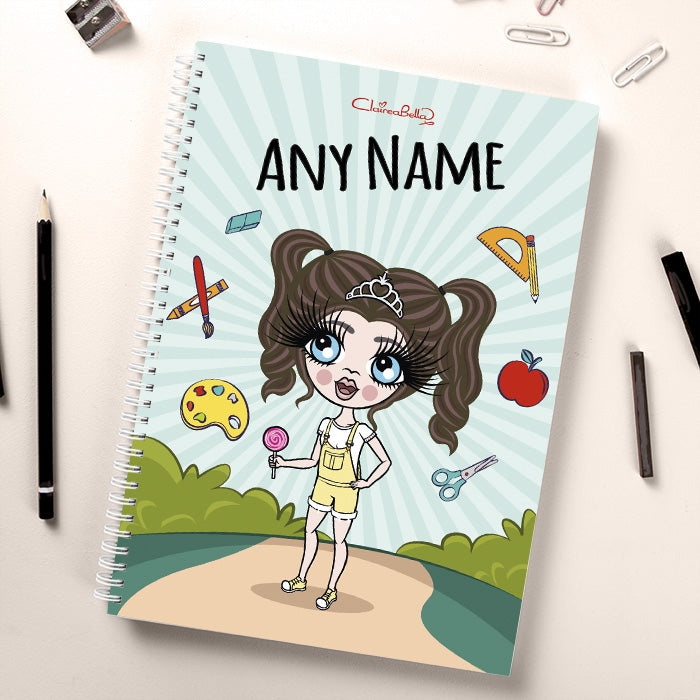 ClaireaBella Girls Path To School Notebook - Image 1