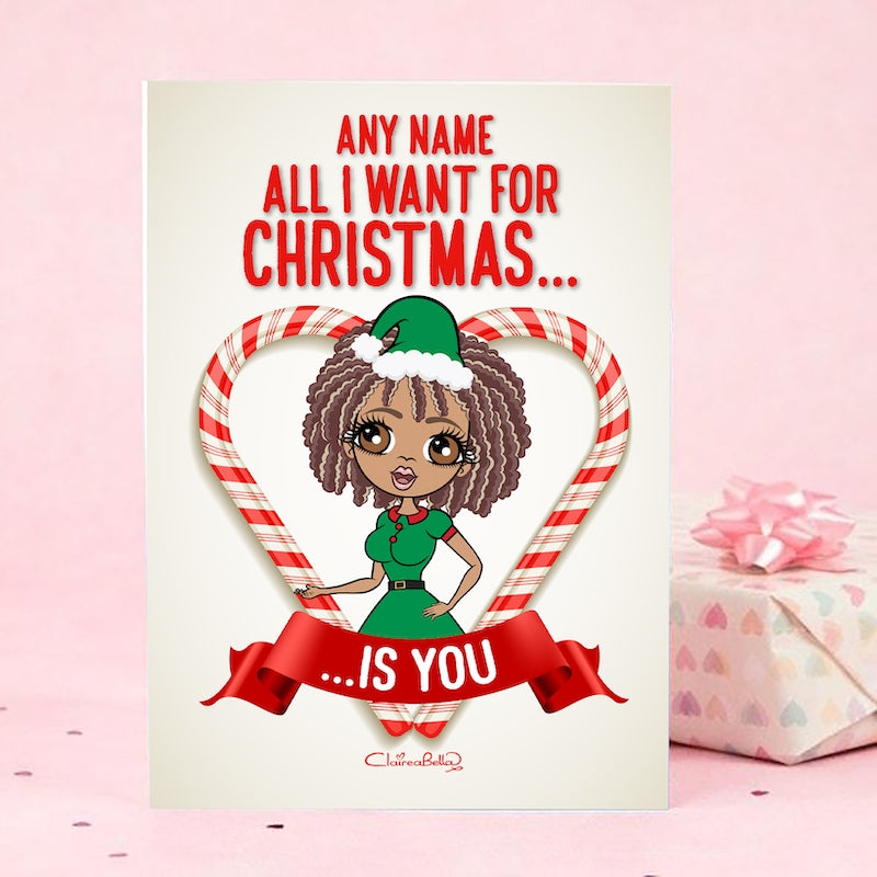 ClaireaBella All I Want For Christmas Card - Image 1