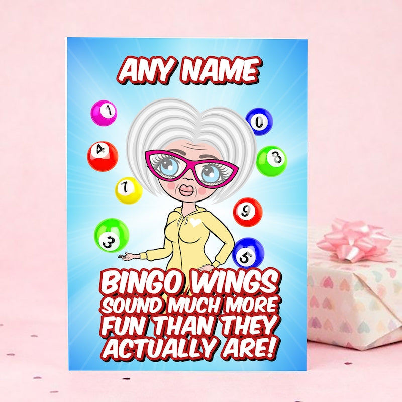 ClaireaBella Bingo Wings Card - Image 1
