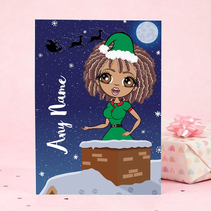ClaireaBella Chimney Christmas Card - Image 1