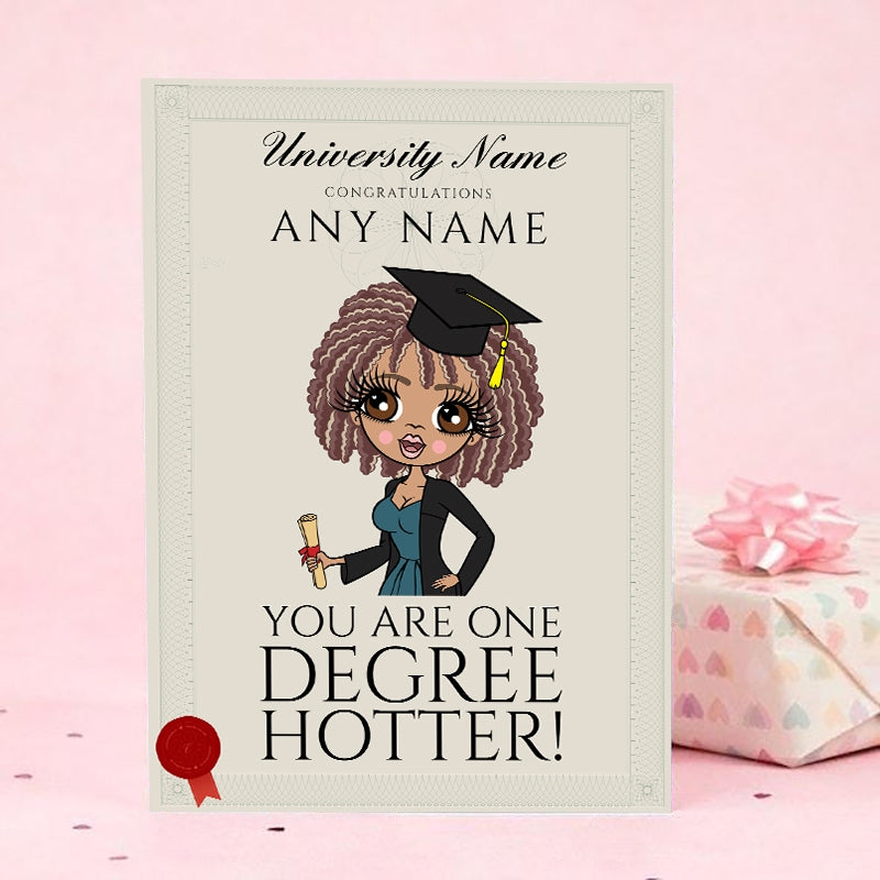 ClaireaBella Graduation One Degree Hotter Card - Image 7