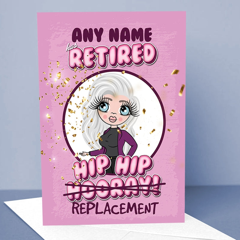 ClaireaBella Retirement Hip Hip Replacement Card - Image 3