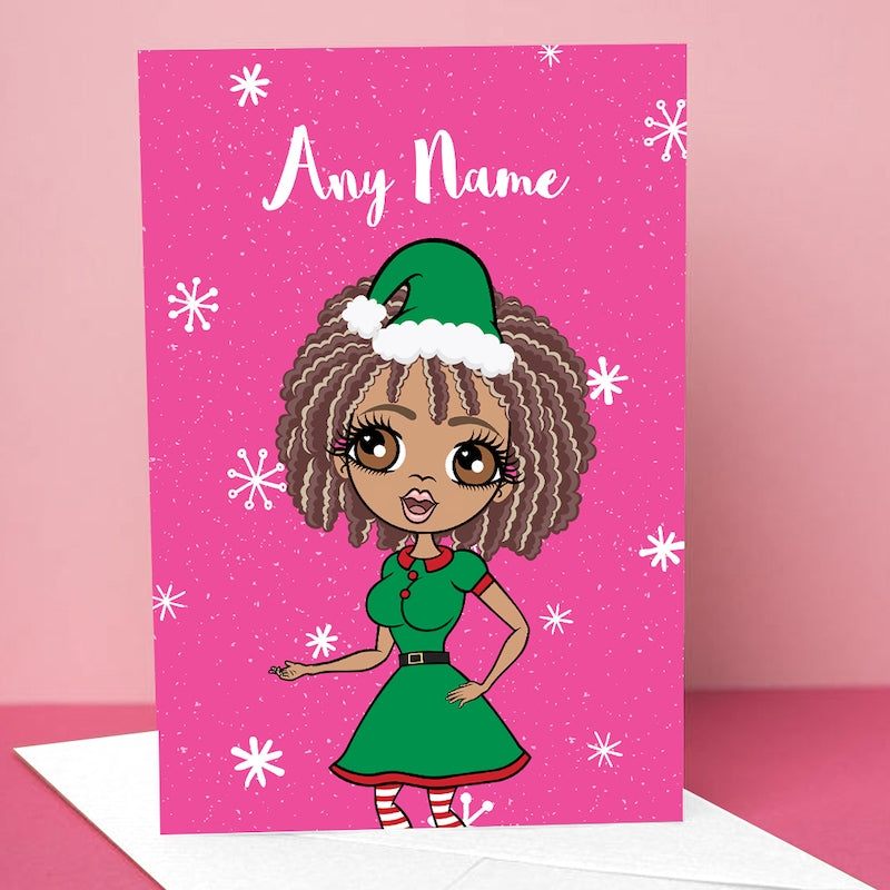 ClaireaBella Snowflakes Christmas Card - Image 1