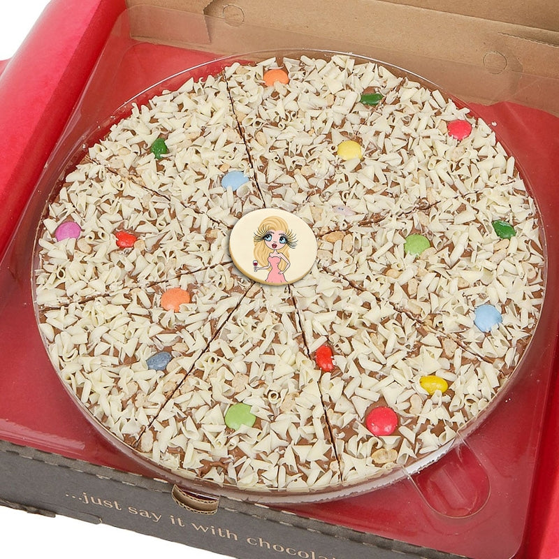 ClaireaBella Personalised Chocolate Pizza – Jelly Bean Jumble - Image 1