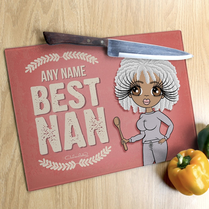 ClaireaBella Glass Chopping Board - Best Nan - Image 2