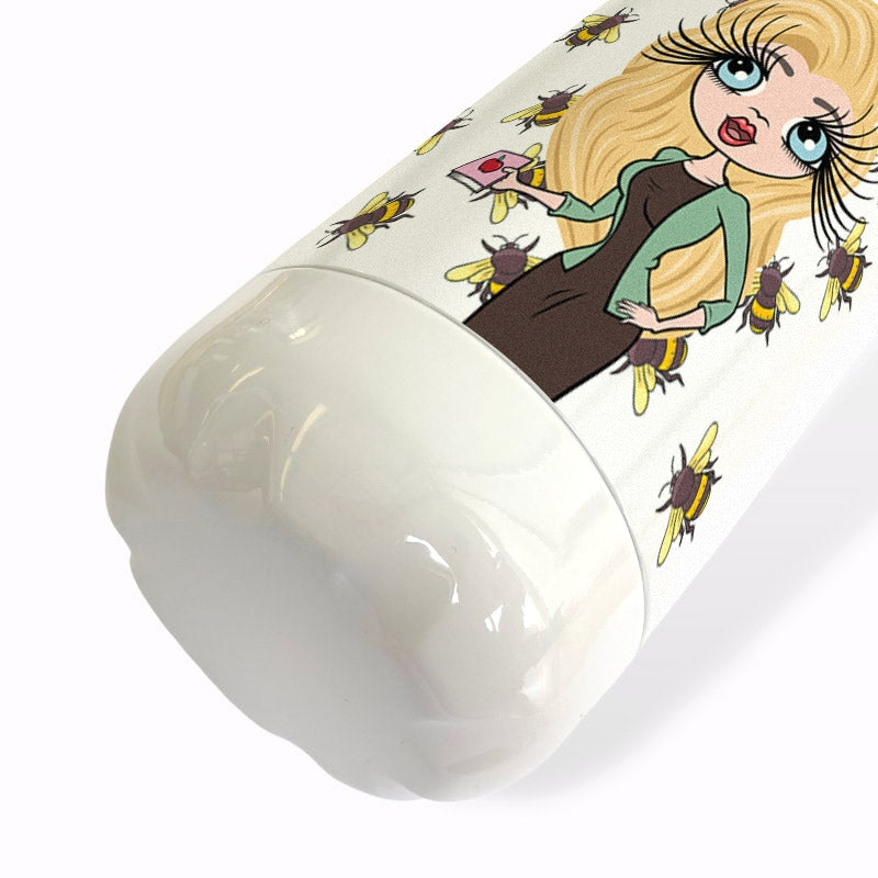 ClaireaBella Hydro Bottle Bee Print - Image 4
