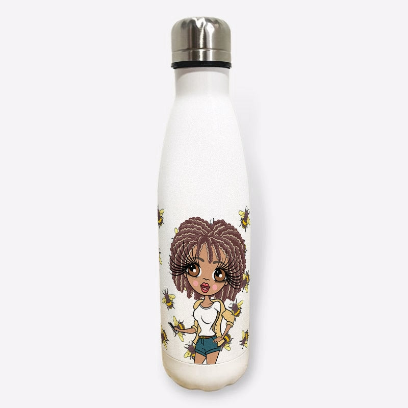 ClaireaBella Hydro Bottle Bee Print - Image 1