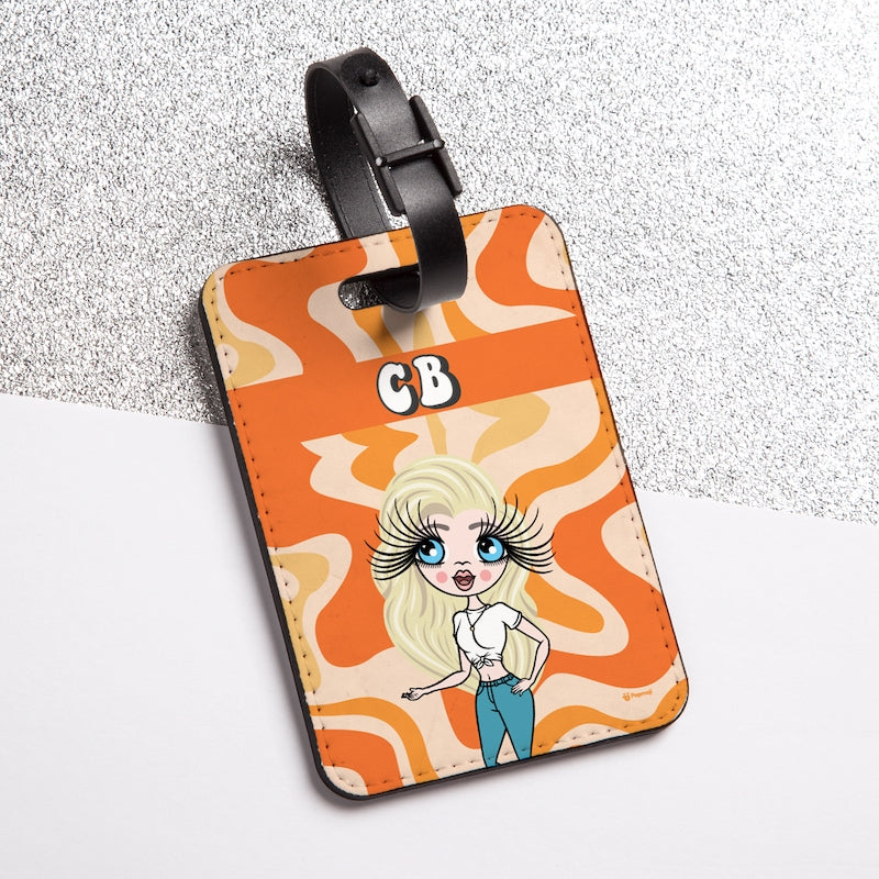 ClaireaBella Personalised Swiggle Luggage Tag - Image 1