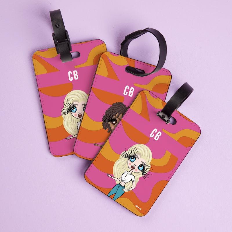 ClaireaBella Personalised Swirl Luggage Tag - Image 2