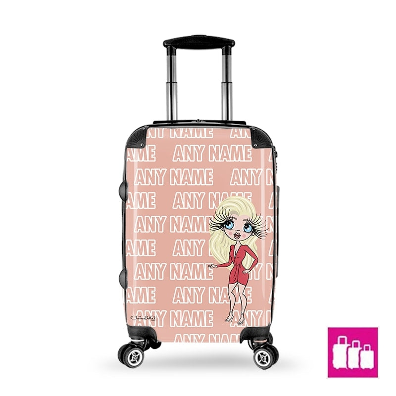 ClaireaBella Repeat Name Suitcase - Image 1
