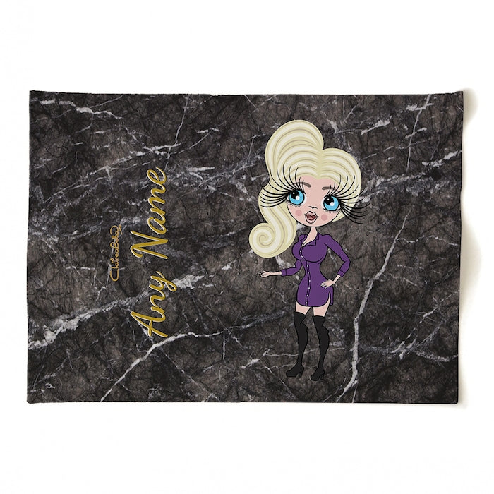ClaireaBella Personalised Marble Tea Towel - Image 4