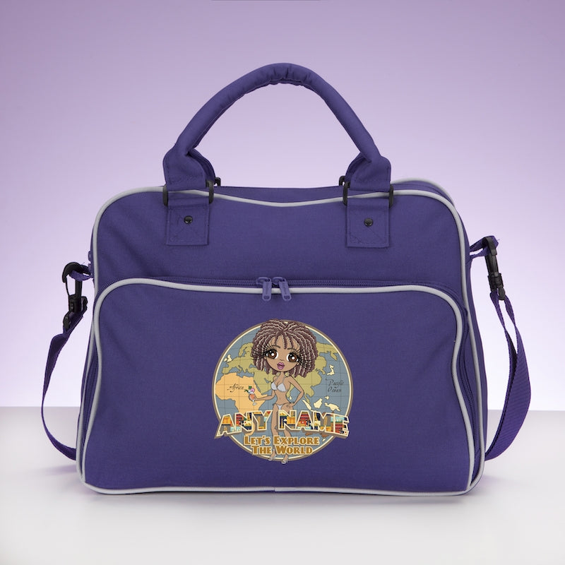 ClaireaBella Let's Explore The World Travel Bag - Image 4