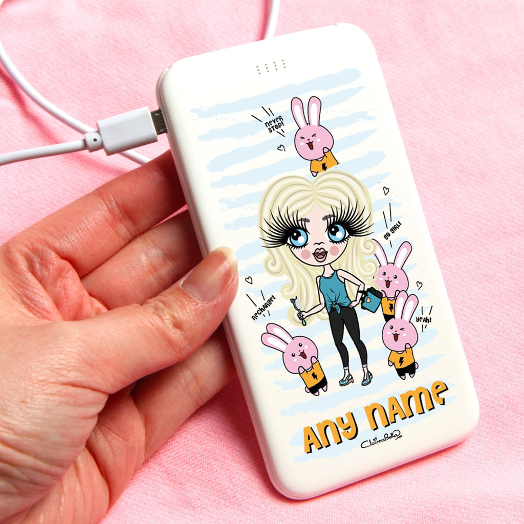 ClaireaBella Girls Battery Life Portable Power Bank - Image 1