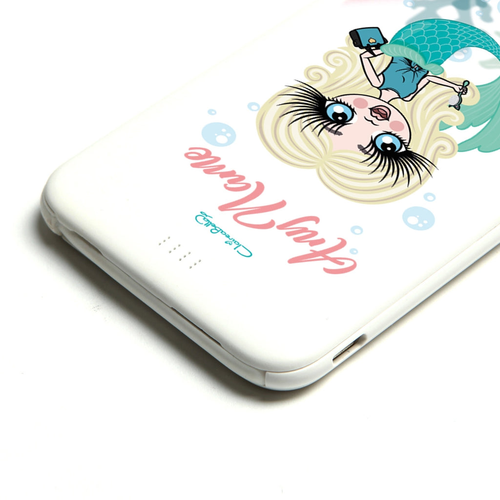 ClaireaBella Girls Mermaid Portable Power Bank - Image 4