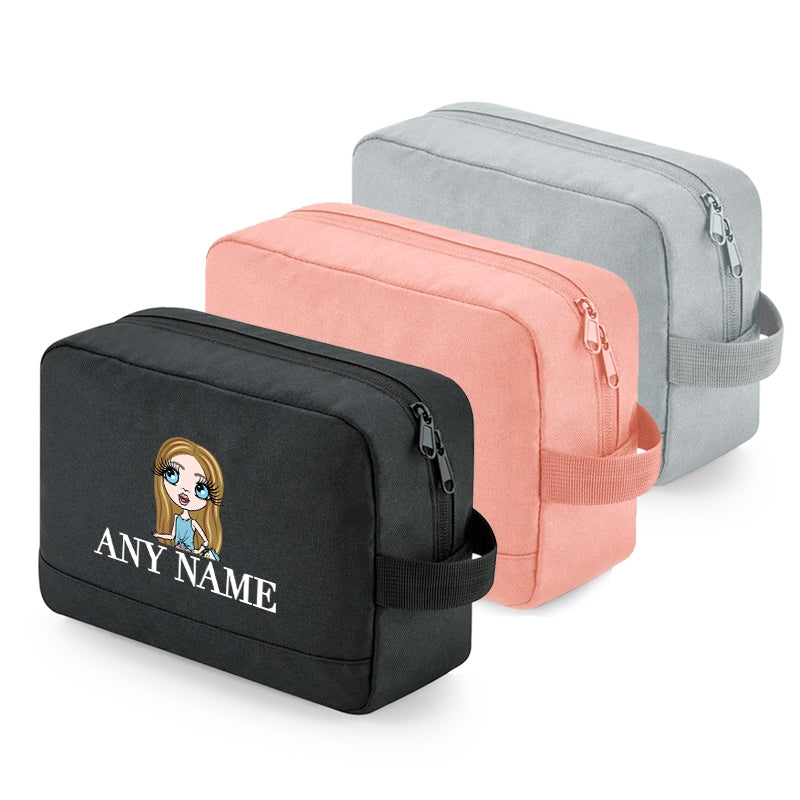 ClaireaBella Girls Personalised LUX Classic Toiletry Bag - Image 5