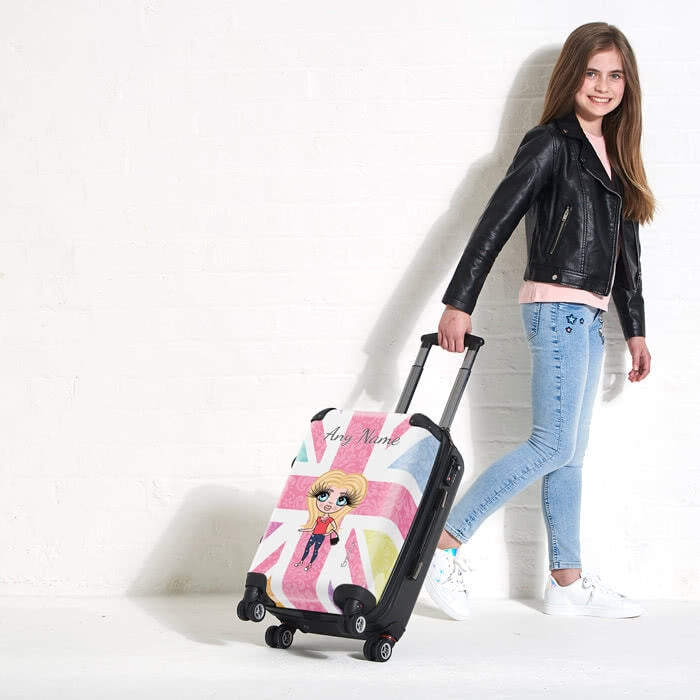 ClaireaBella Girls Union Jack Suitcase - Image 5