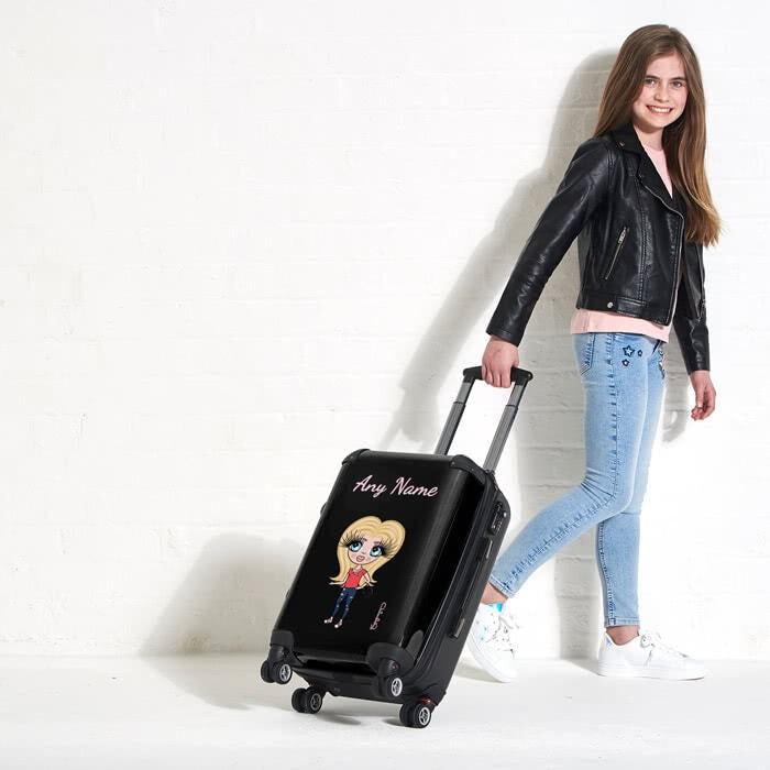 ClaireaBella Girls Black Suitcase - Image 6