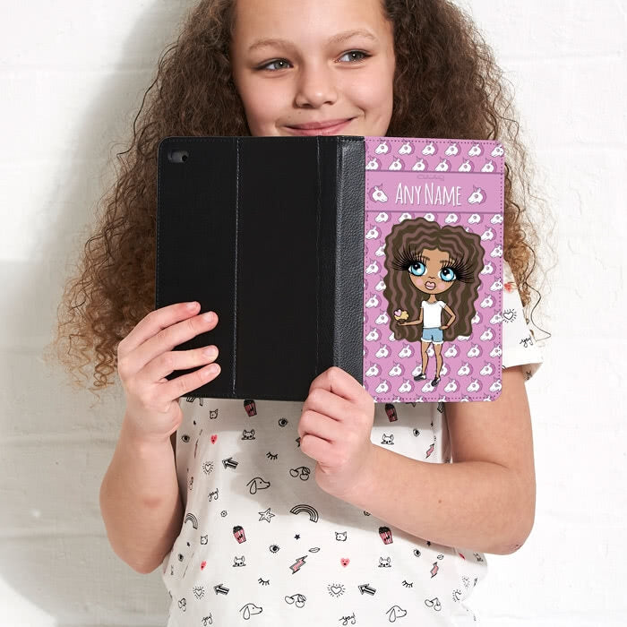 ClaireaBella Girls Unicorn Emoji iPad Case - Image 4
