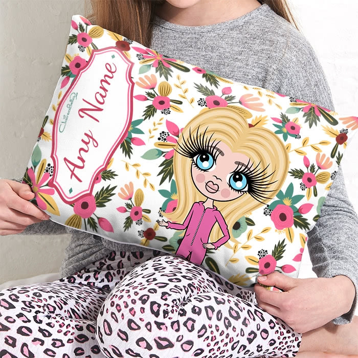 ClaireaBella Girls Placement Cushion- Classic Floral - Image 3