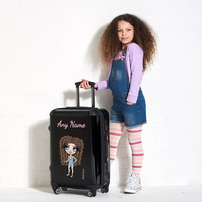 ClaireaBella Girls Black Suitcase - Image 3