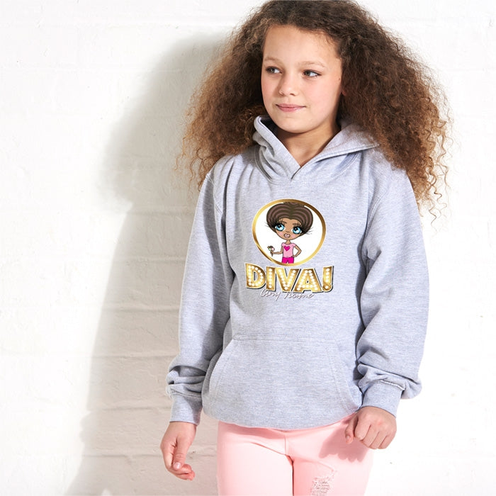 ClaireaBella Girls Diva Hoodie - Image 4