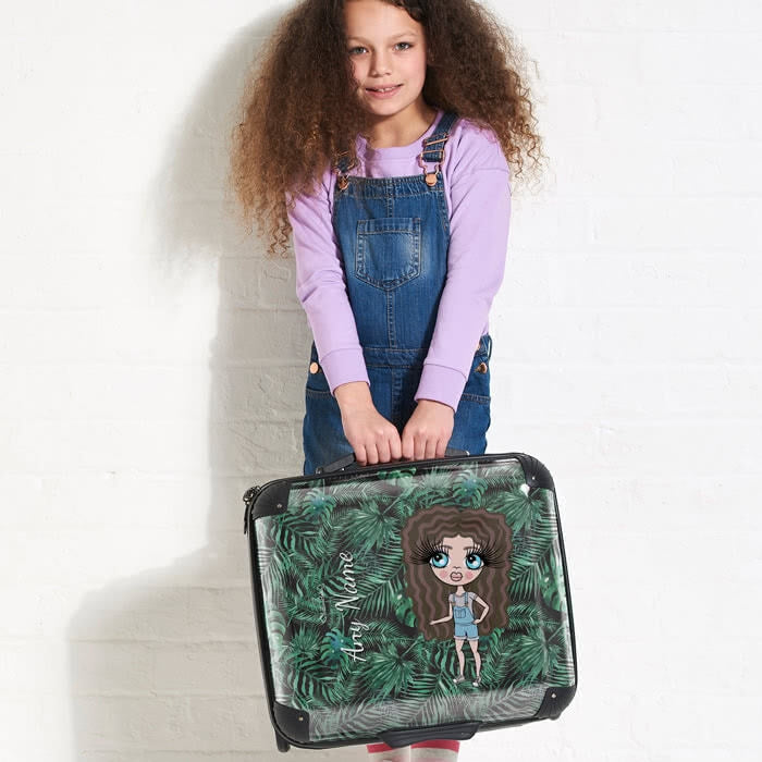 ClaireaBella Girls Tropical Weekend Suitcase - Image 4