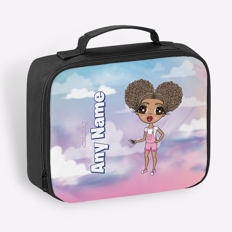 ClaireaBella Girls Clouds Cooler Lunch Bag - Image 1