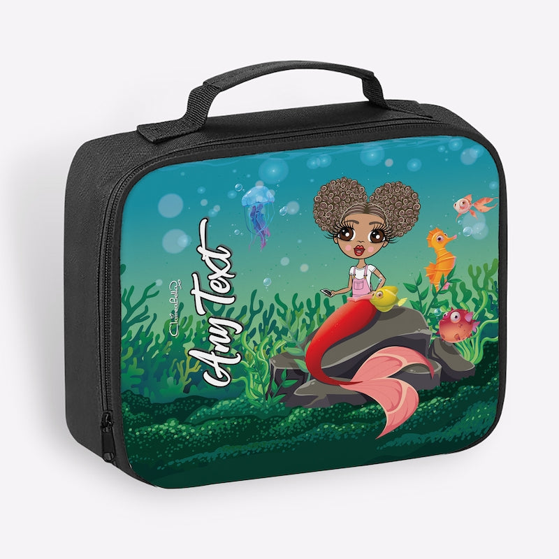 ClaireaBella Girls Mermaid Cooler Lunch Bag - Image 4