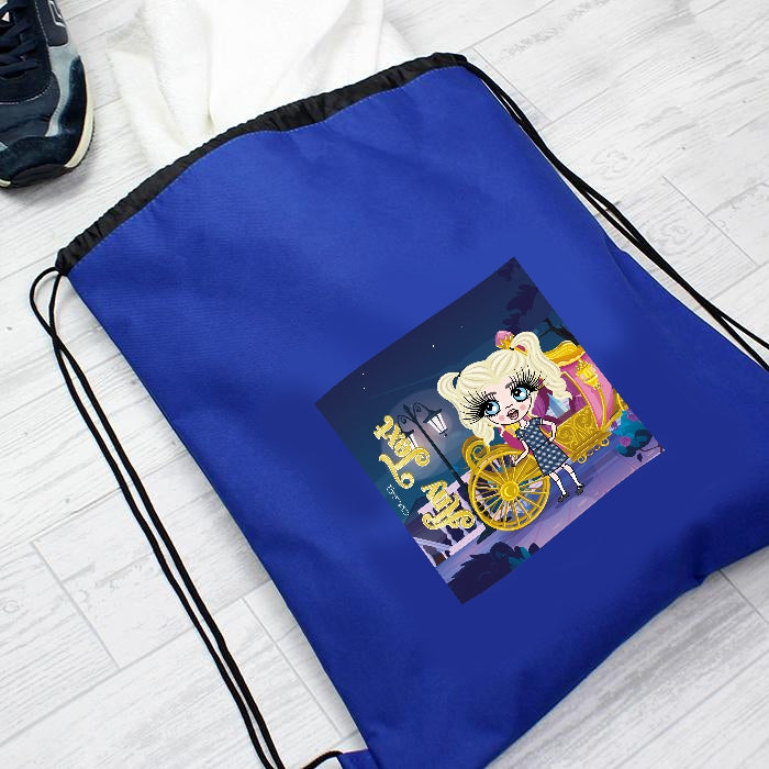 ClaireaBella Girls Fairy Tale Drawstring Bag - Image 3