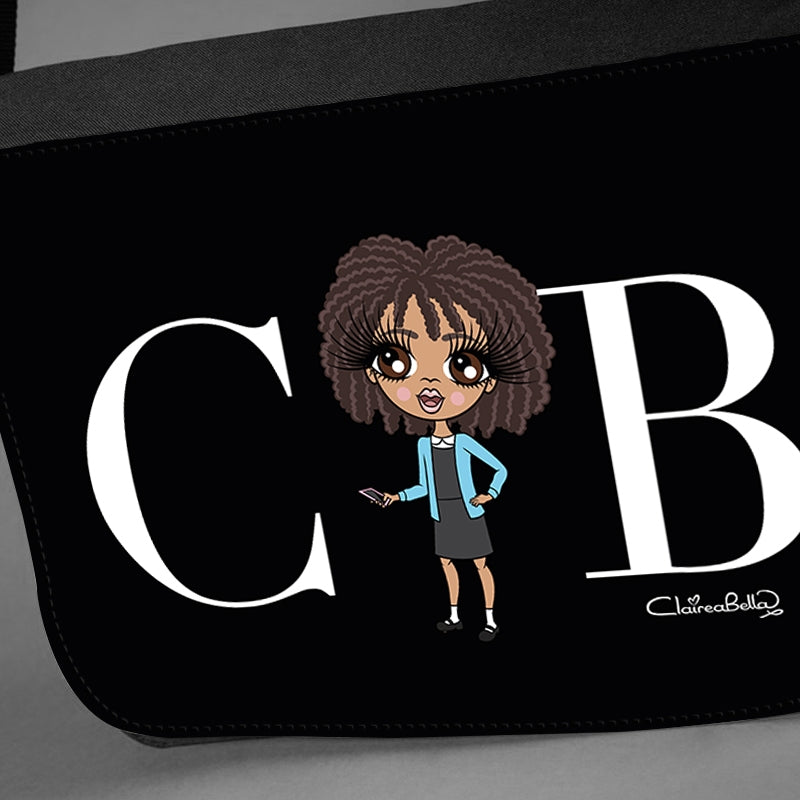 ClaireaBella Girls The LUX Collection Initial Messenger Bag - Image 3